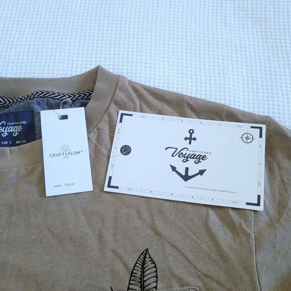 Craft + Flow Voyage⚓️ Graphic Tee👕 - NWT - Picture 6 of 12